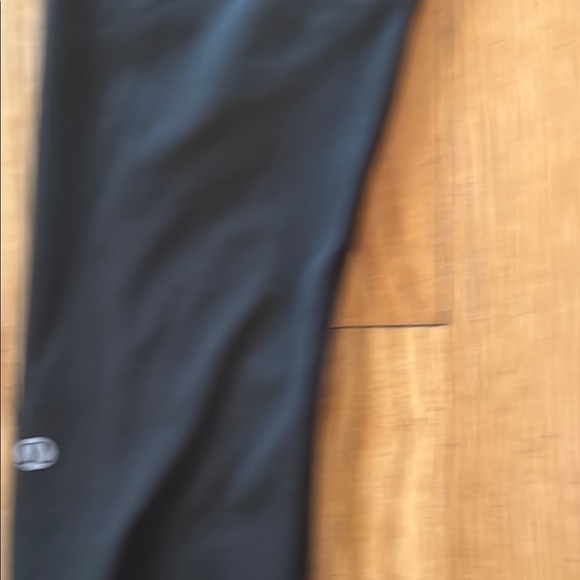 Lululemon sz 4 Fast & Free Crop II Nulux 19" Dark Olive High-Waisted Leggings - Picture 5 of 13